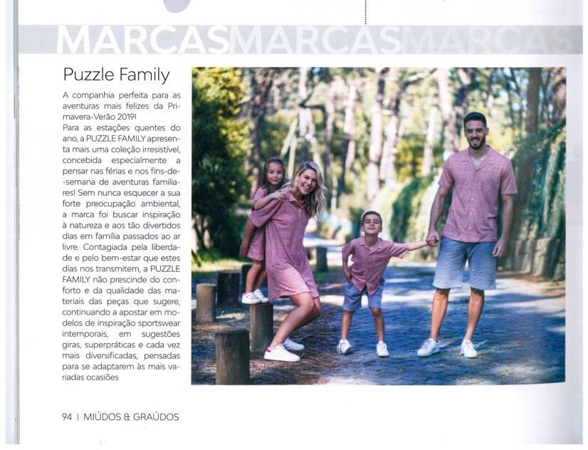 Revista Miudos & Graudos - Puzzle Family